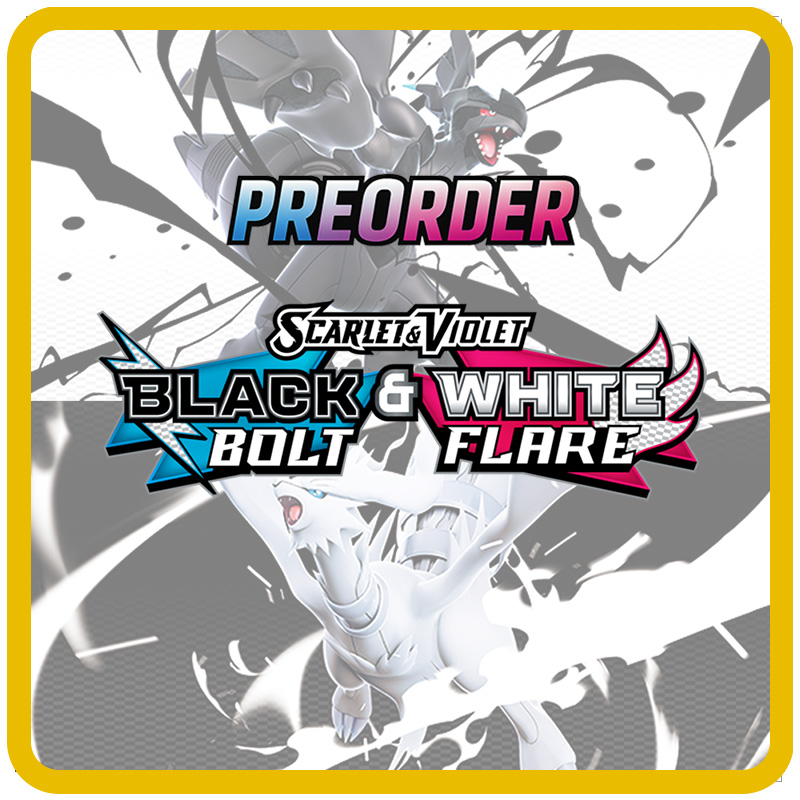 black bolt white flare preorder banner