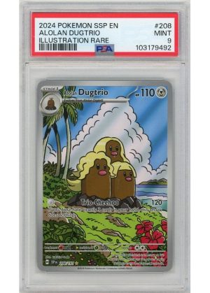 Alolan Dugtrio 208/191 PSA 9