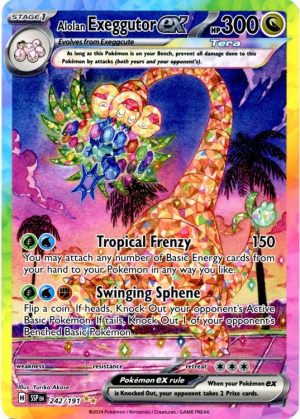 Alolan Exeggutor ex - 242/191