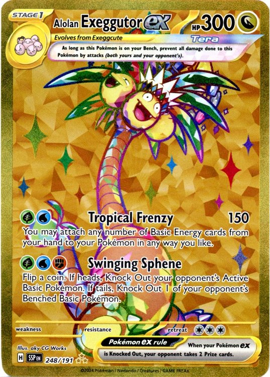 Alolan Exeggutor ex - 248/191