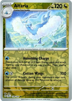 Altaria - 134/191 - Reverse