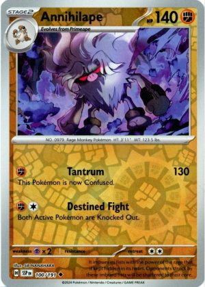 Annihilape - 100/191 - Reverse