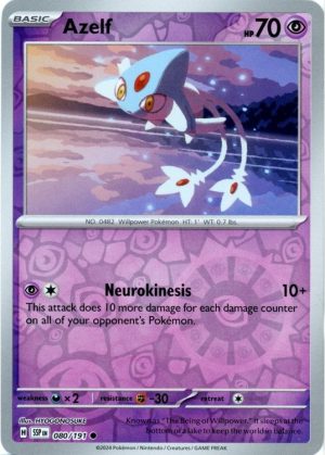 Azelf - 80/191 - Reverse
