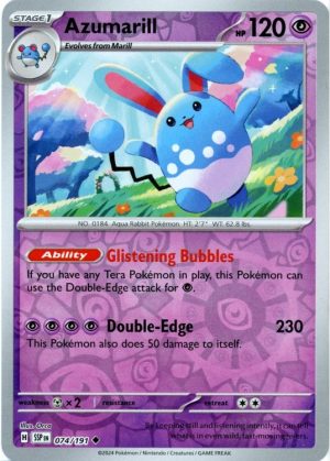 Azumarill - 74/191 - Reverse