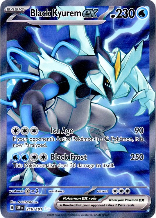 Black Kyurem ex - 218/191