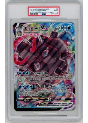 Blastoise VMAX SWSH103 JUMBO Kort PSA 9