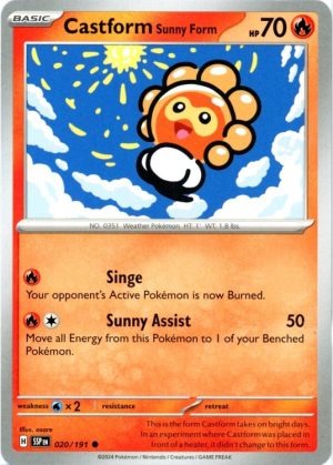 Castform Sunny Form - 20/191