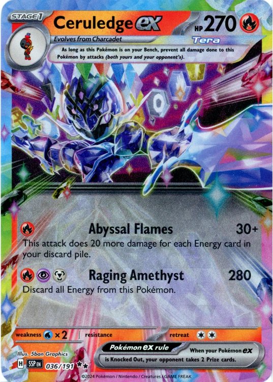 Ceruledge ex - 36/191