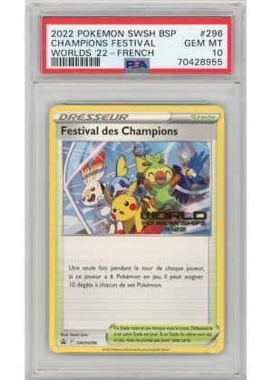 Champions Festival (French) SWSH296 PSA 10