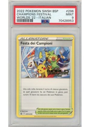 Champions Festival (Italian) SWSH296 PSA 9