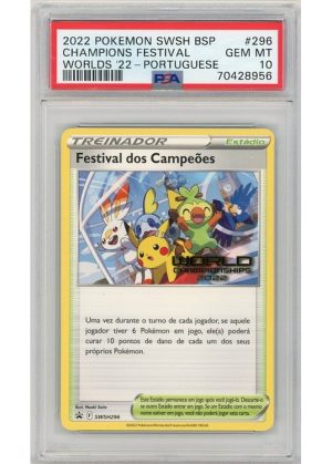 Champions Festival (Portuguese) SWSH296 PSA 10