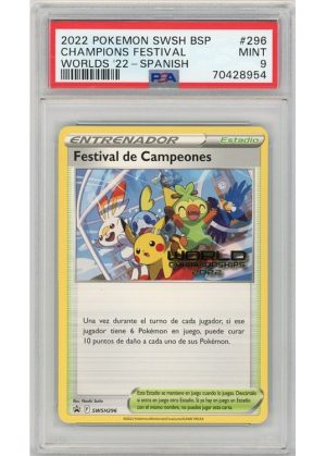 Champions Festival (Spanish) SWSH296 PSA 9