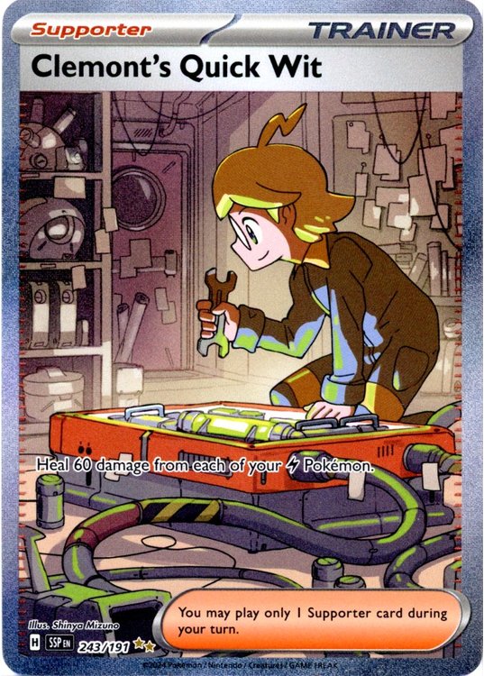 Clemont's Quick Wit - 243/191