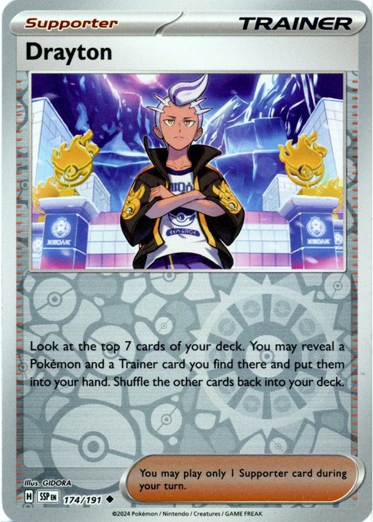 Drayton - 174/191 - Reverse