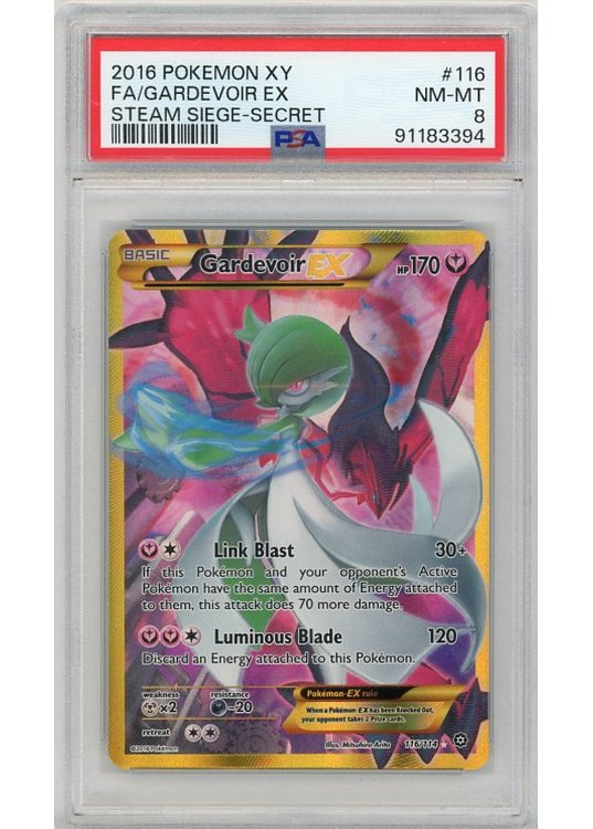 Gardevoir EX 116/114 PSA 8