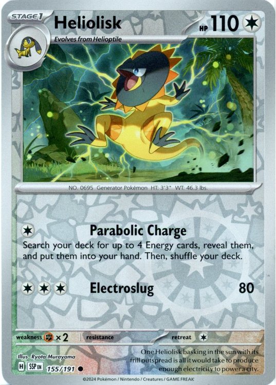 Heliolisk - 155/191 - Reverse