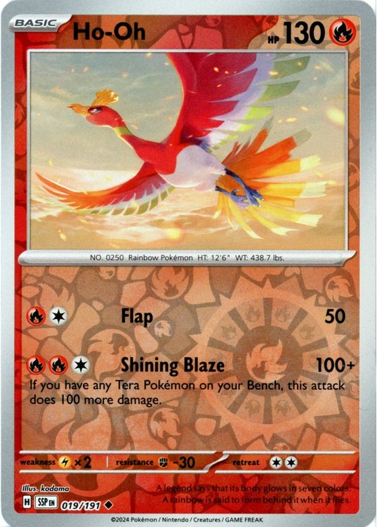 Ho-Oh - 19/191 - Reverse