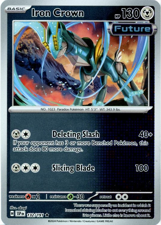 Iron Crown - 132/191 - Reverse