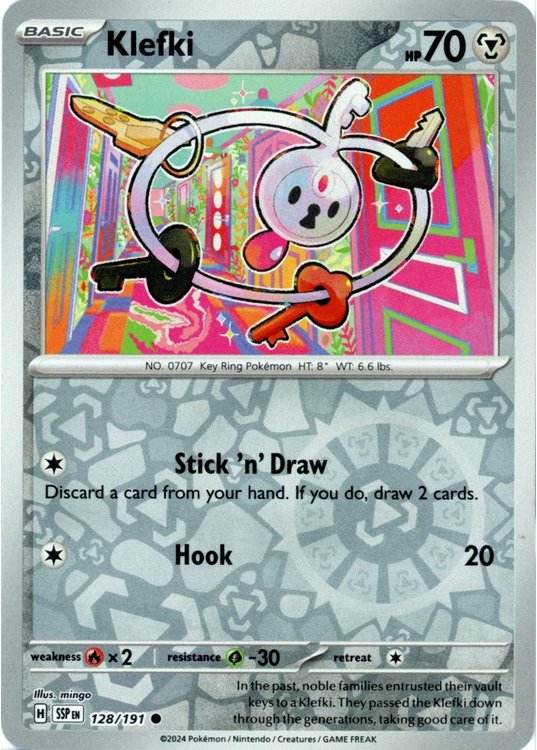 Klefki - 128/191 - Reverse