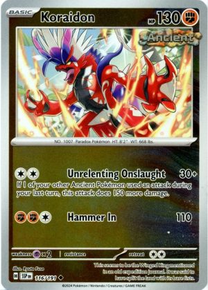 Koraidon - 116/191 - Reverse