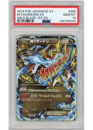 M Charizard EX 055/080 1st Edition PSA 10