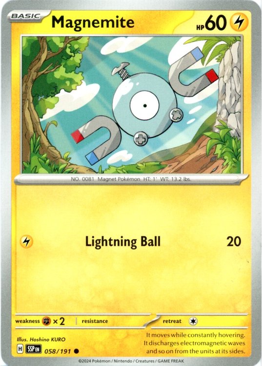 Magnemite – 58/191