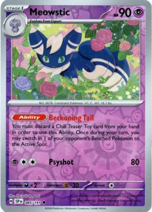 Meowstic - 85/191 - Reverse