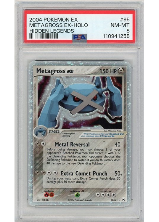 Metagross – 95/101 – PSA 8