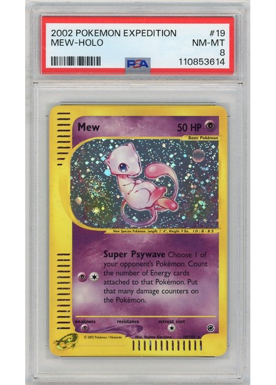 Mew 19/165 PSA 8