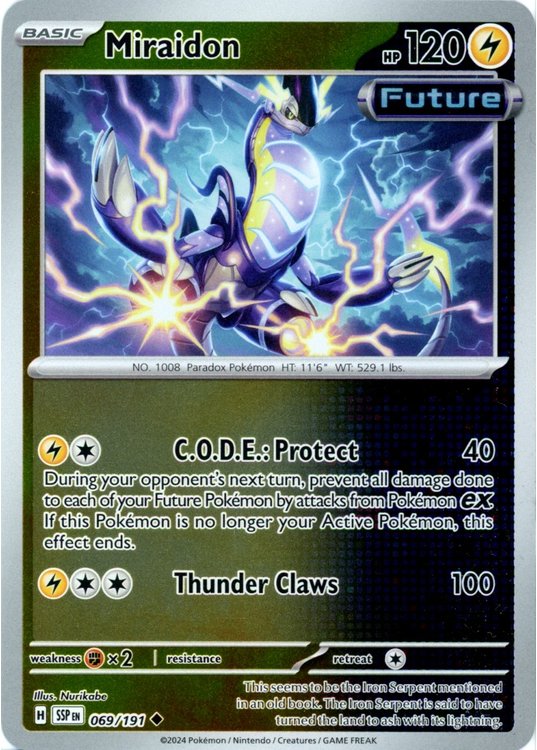 Miraidon - 69/191 - Reverse