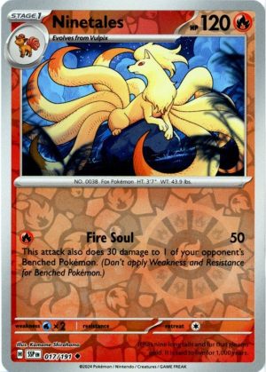 Ninetales - 17/191 - Reverse