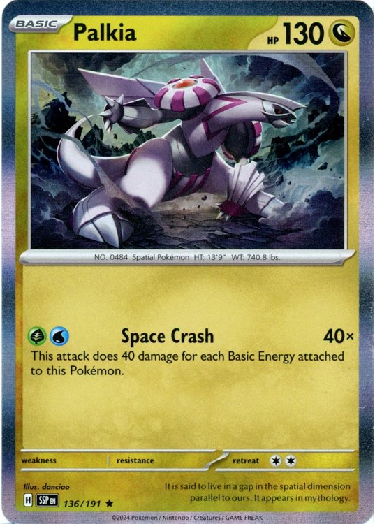 Palkia - 136/191 (Holo)