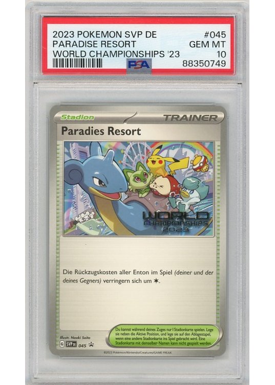 Paradise Resort (German) – SVP045 – PSA 10