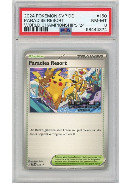 Paradise Resort (German) SVP150 PSA 8