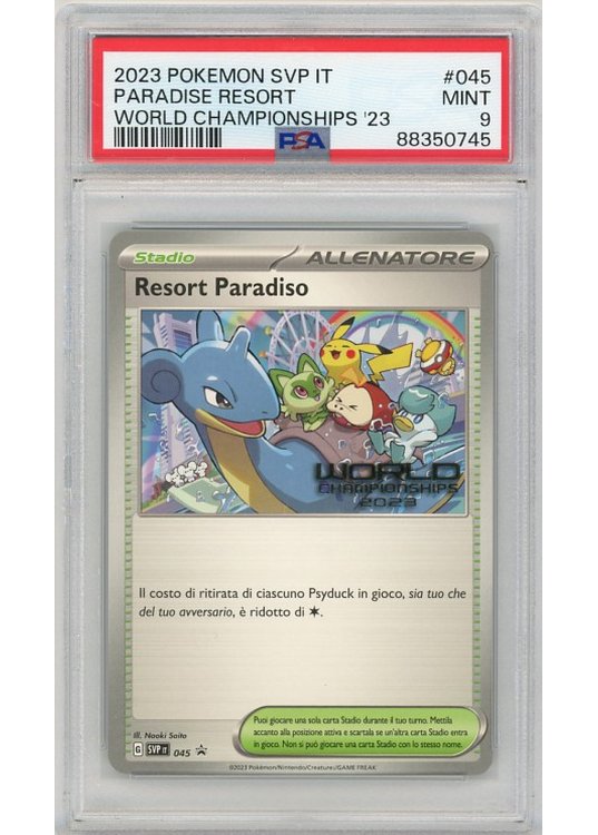 Paradise Resort (Italian) – SVP150 – PSA 9