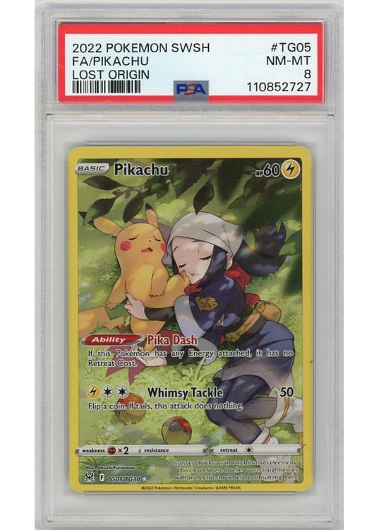 Pikachu TG05/TG30 PSA 8