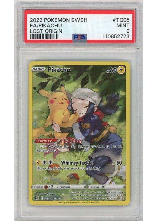Pikachu TG05/TG30 PSA 9