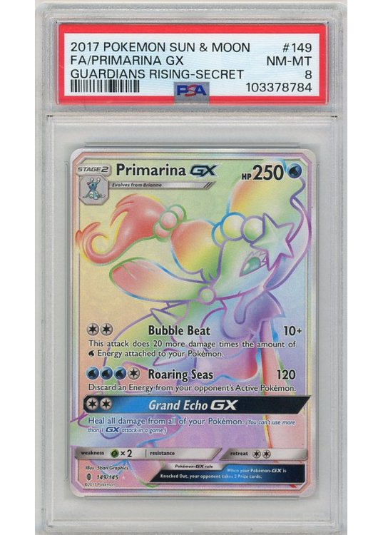 Primarina GX 149/145 PSA 8