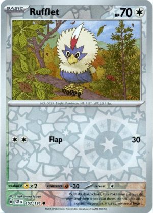 Rufflet - 152/191 - Reverse