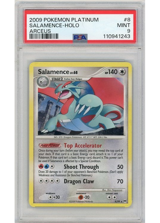 Salamence LV. 68 8/99 PSA 9