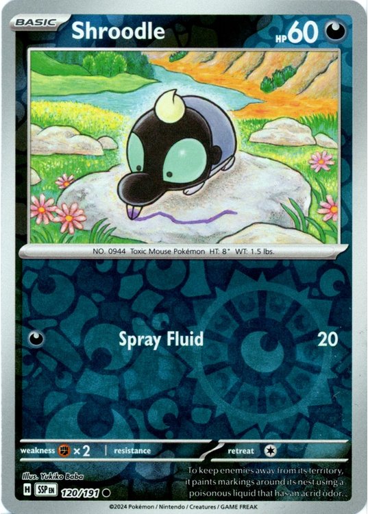 Shroodle - 120/191 - Reverse