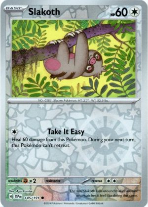 Slakoth - 145/191 - Reverse