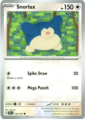 Snorlax - 144/191