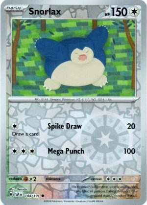 Snorlax - 144/191 - Reverse