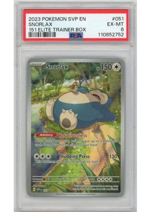 Snorlax SWSH051 PSA 6