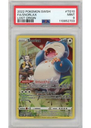 Snorlax TG10/TG30 PSA 9