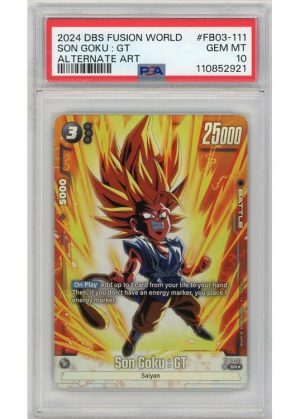 Son Goku : GT (Alternate Art) (Dragon Ball) FB03-111 PSA 10