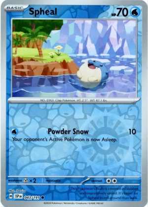 Spheal - 43/191 - Reverse
