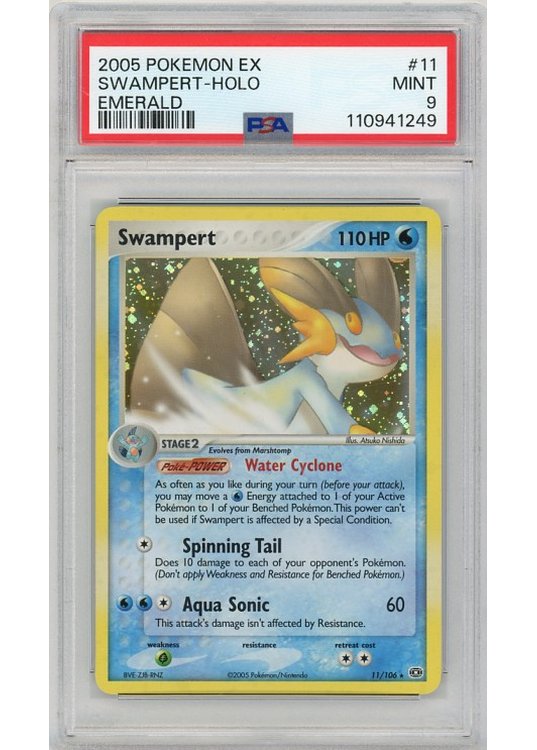 Swampert – 11/106 – PSA 9