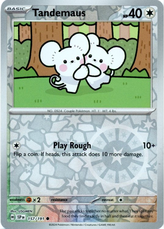 Tandemaus - 157/191 - Reverse